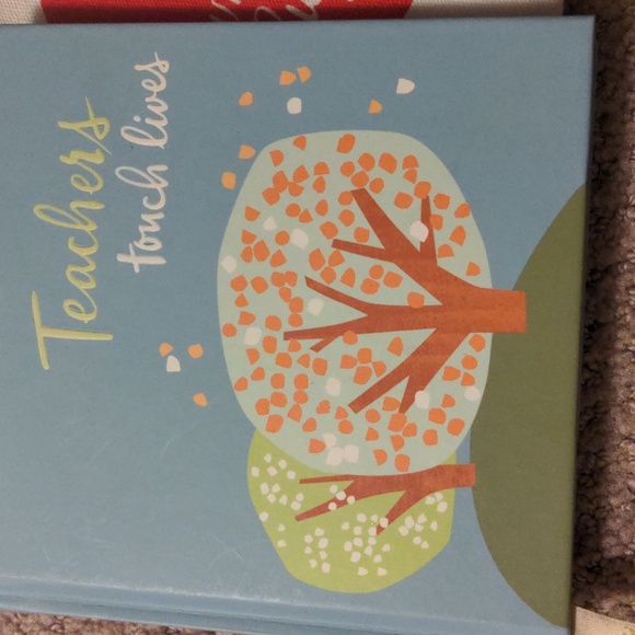 Bundle of Teacher Cosmetic Pouch with Starbucks Cold Cup and Book NWOT - Picture 8 of 9